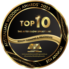 Australian Wedding Awards 2025 Top 10 badge